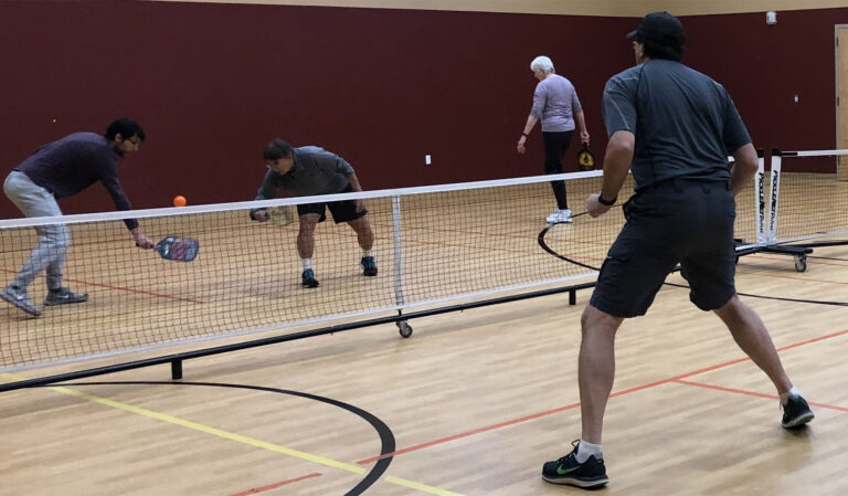 pickleball players